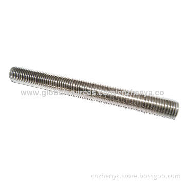 Hollow threaded rod